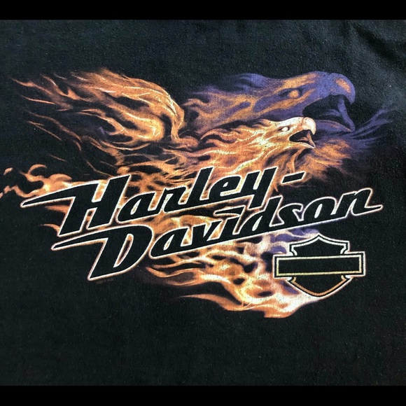 Harley-Davidson Fort Worth Stockyards Black T-shirt - GUC - Picture 2 of 11